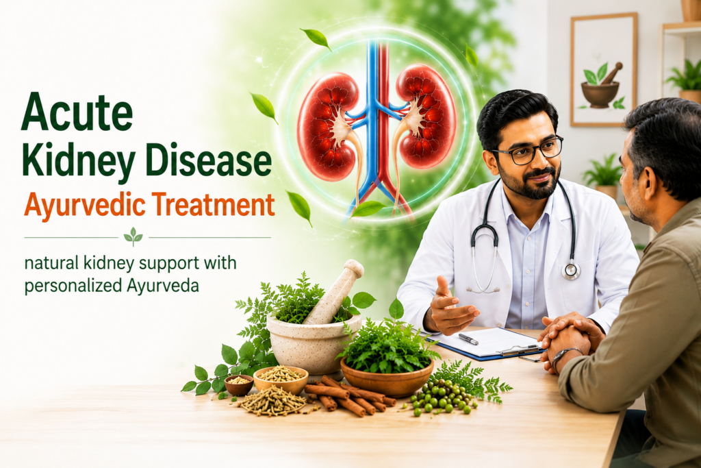 Acute Kidney Disease Ayurvedic Treatment: Restore Kidney Function Naturally and Prevent Chronic Damage
